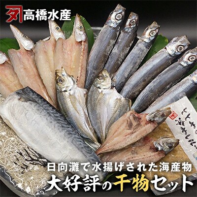 日向灘獲れ!港の夫婦が手作りした美味しい干物セット