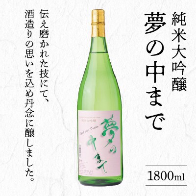 純米大吟醸 夢の中まで 1800ml(延岡市)