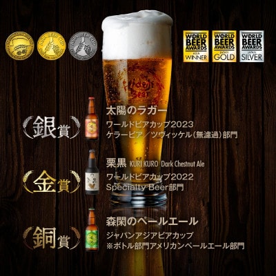 【TVで紹介!】宮崎ひでじビール　定番と栗黒　飲み比べ8本セット
