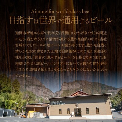 【TVで紹介!】宮崎ひでじビール　定番と栗黒　飲み比べ6本セット