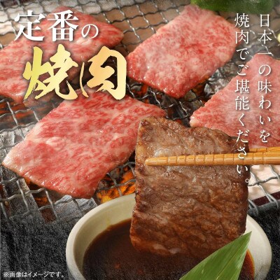 宮崎牛 ウデ 焼肉 500g(延岡市)