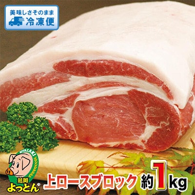 延岡よっとん　上ロースブロック約1kg