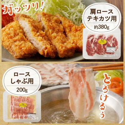 【宮崎ブランドポーク】食べ比べセット合計約2.1kg(延岡市)