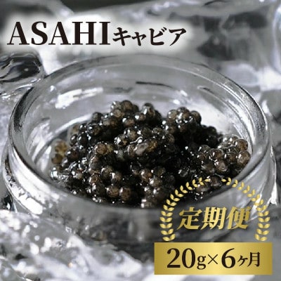 【毎月定期便】ASAHIキャビア20g(延岡市)全6回