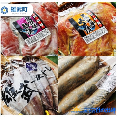 北海道雄武町 ホテル日の出岬セレクト 海鮮セット【H0610101】