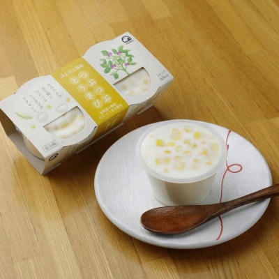 中田食品のお豆腐セット 10パック計20個(枝豆ころころ、 つぶつぶとうきび各4P、豆腐プリン2P)