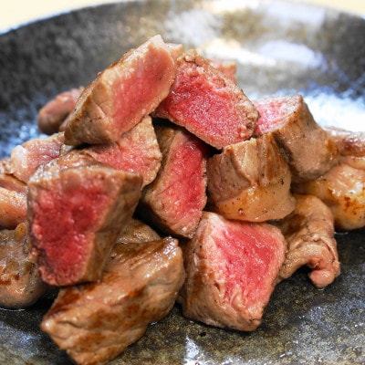 豊西牛 サイコロステーキ 1.2kg (200g×6パック) トヨニシソース付き セット