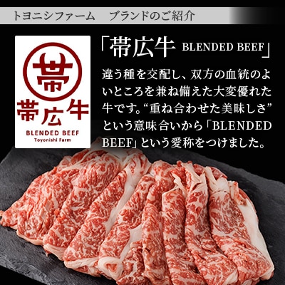 雪美和牛・帯広牛・豊西牛　豪華すき焼き食べ比べセット