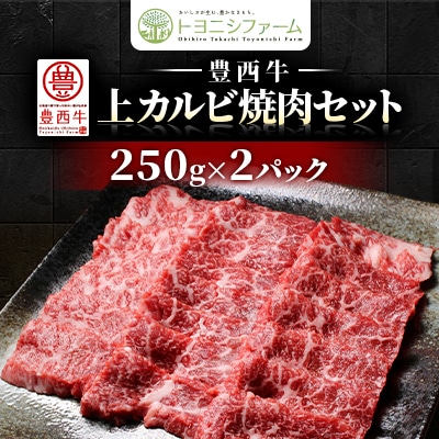 豊西牛上カルビ焼肉セット