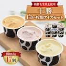 十勝白い牧場アイスセット　17個