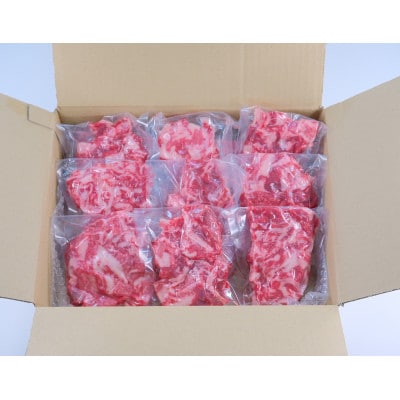 訳あり 十勝四季彩牛 切落し 2.2kg(250g×9P) 国産交雑種  お任せ部位 小分け セット