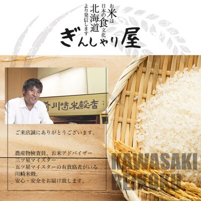 2023年3月発送開始『定期便』北海道産 ゆめぴりか 精米10kg (5kg×2袋)全6回