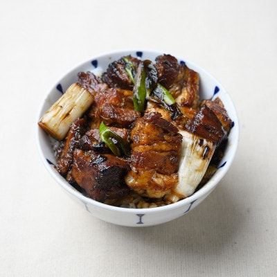 【鶏の伊藤】トロバラ角煮丼 5人前セット 電子レンジで簡単 北海道 十勝 帯広