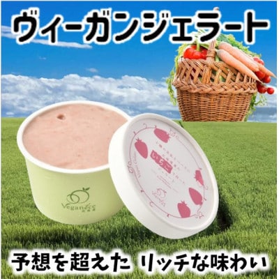 北海道産ヴィーガンジェラート6種類×2個