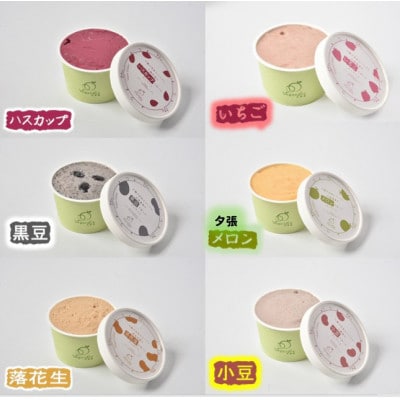 北海道産ヴィーガンジェラート　6個+新商品3個セット