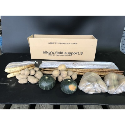 冬の味覚 野菜4種セット B 計10.4kg 北海道十勝帯広産