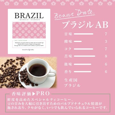 熨斗 コーヒー豆 ブラジル 100g 2袋 鮮度を高めたスペシャルティコーヒー 北海道 帯広市