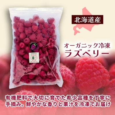 有機JAS認証 冷凍ラズベリー2種食べ比べセット 1.5kg (500g×3袋)【十勝産 希少品種】