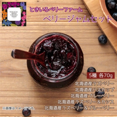 ベリージャムセット全5種 各70g