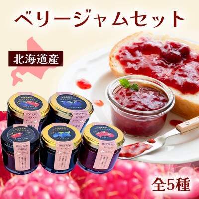 ベリージャムセット全5種 各70g