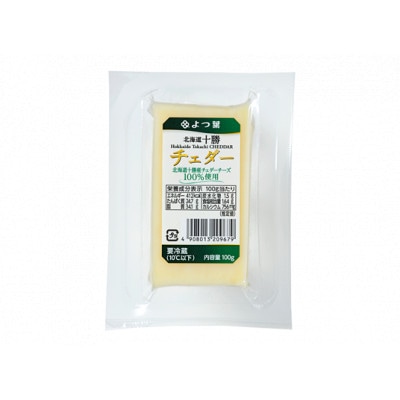 よつ葉 北海道十勝 チェダー 100g×6個