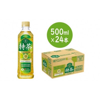 サントリー緑茶 伊右衛門 特茶(特定保健用食品)500ml×24本[No5563-0505] | ふるさと納税のお礼品
