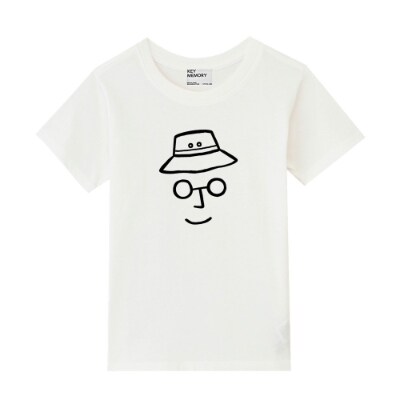 【KEYMEMORY】バケットハットTシャツ　WHITE　サイズ1