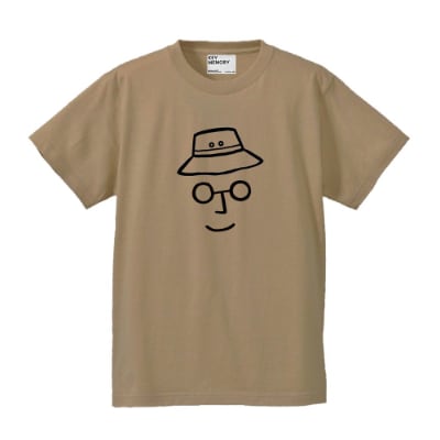 【KEYMEMORY】バケットハットTシャツ　BEIGE　サイズ1