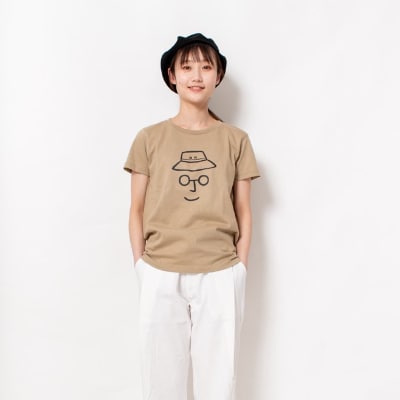 【KEYMEMORY】バケットハットTシャツ　BEIGE　サイズ1