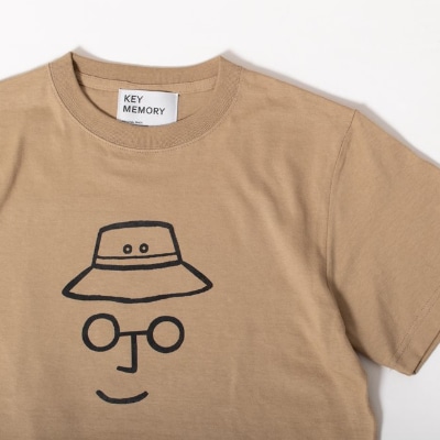 【KEYMEMORY】バケットハットTシャツ　BEIGE　サイズ1