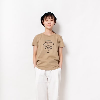 【KEYMEMORY】バケットハットTシャツ　BEIGE　サイズ2