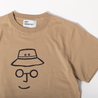 【KEYMEMORY】バケットハットTシャツ　BEIGE　サイズ2