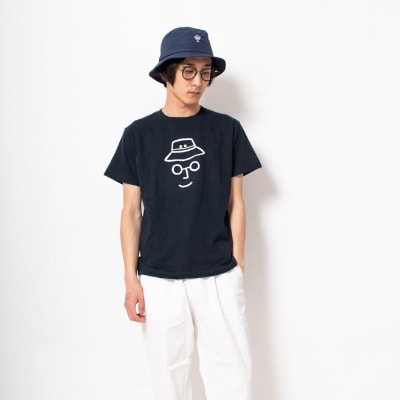 【KEYMEMORY】バケットハットTシャツ　NAVY　サイズ2