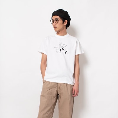 【KEYMEMORY】ミュージックTシャツ　WHITE　サイズ1