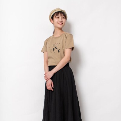 【KEYMEMORY】ミュージックTシャツ　BEIGE サイズ2