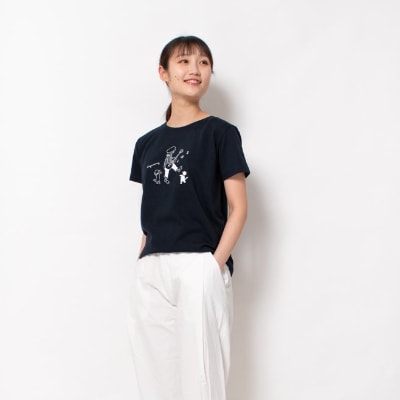 【KEYMEMORY】ミュージックTシャツ　NAVY　サイズ2