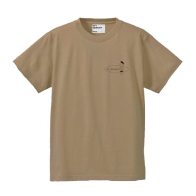 【KEYMEMORY】サーフTシャツ　BEIGE　サイズ2