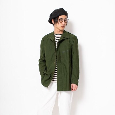 【KEYMEMORY】スウェーデンジャケット　OLIVE サイズ1