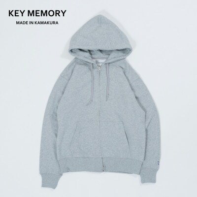【KEYMEMORY】Zipパーカー GRAY サイズ1