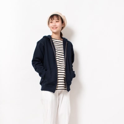 【KEYMEMORY】Zipパーカー NAVY サイズ1