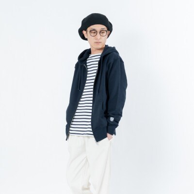 【KEYMEMORY】Zipパーカー NAVY サイズ2