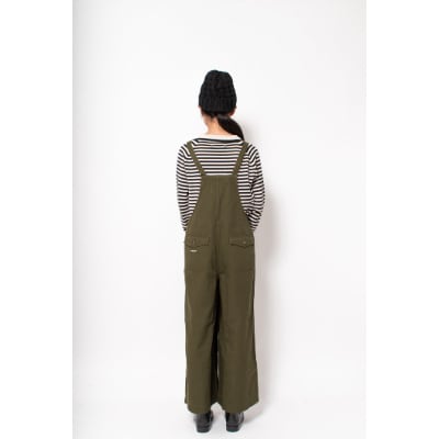 【KEYMEMORY】オーバーオール　OLIVE