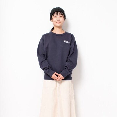 【KEYMEMORY】裏起毛トレーナー NAVY　0