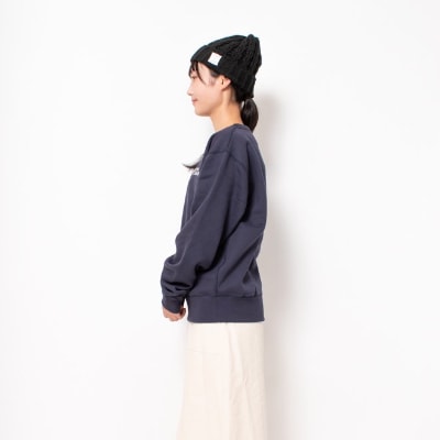 【KEYMEMORY】裏起毛トレーナー NAVY　0