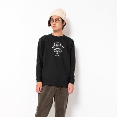 【KEYMEMORY】バケットハットロングTシャツ　BLACK(1)