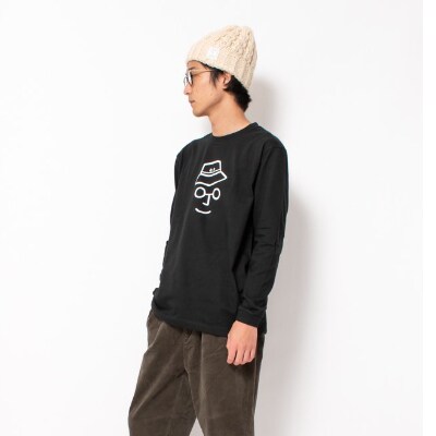 【KEYMEMORY】バケットハットロングTシャツ　BLACK(2)