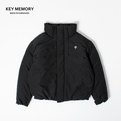 【KEY MEMORY】防風中綿ジャケット　BLACK　サイズ2