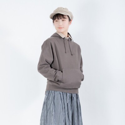 【KEYMEMORY鎌倉】パイルフードパーカー C.GRAY　サイズ0