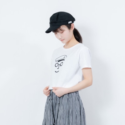 【KEYMEMORY鎌倉】セーラー帽イラストTシャツ WHITE サイズ0