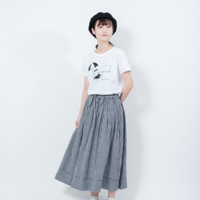 【KEYMEMORY鎌倉】GrenouilleイラストTシャツ WHITE　サイズ0